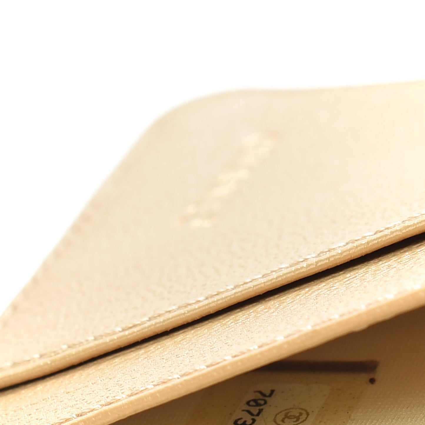 Goatskin Small Ring Agenda Planner Beige