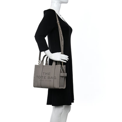 Marc Jacobs Grained Calfskin Small The Tote Bag Taupe 3 of 11