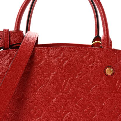 Louis Vuitton Empreinte Montaigne MM Cherry 6 of 8