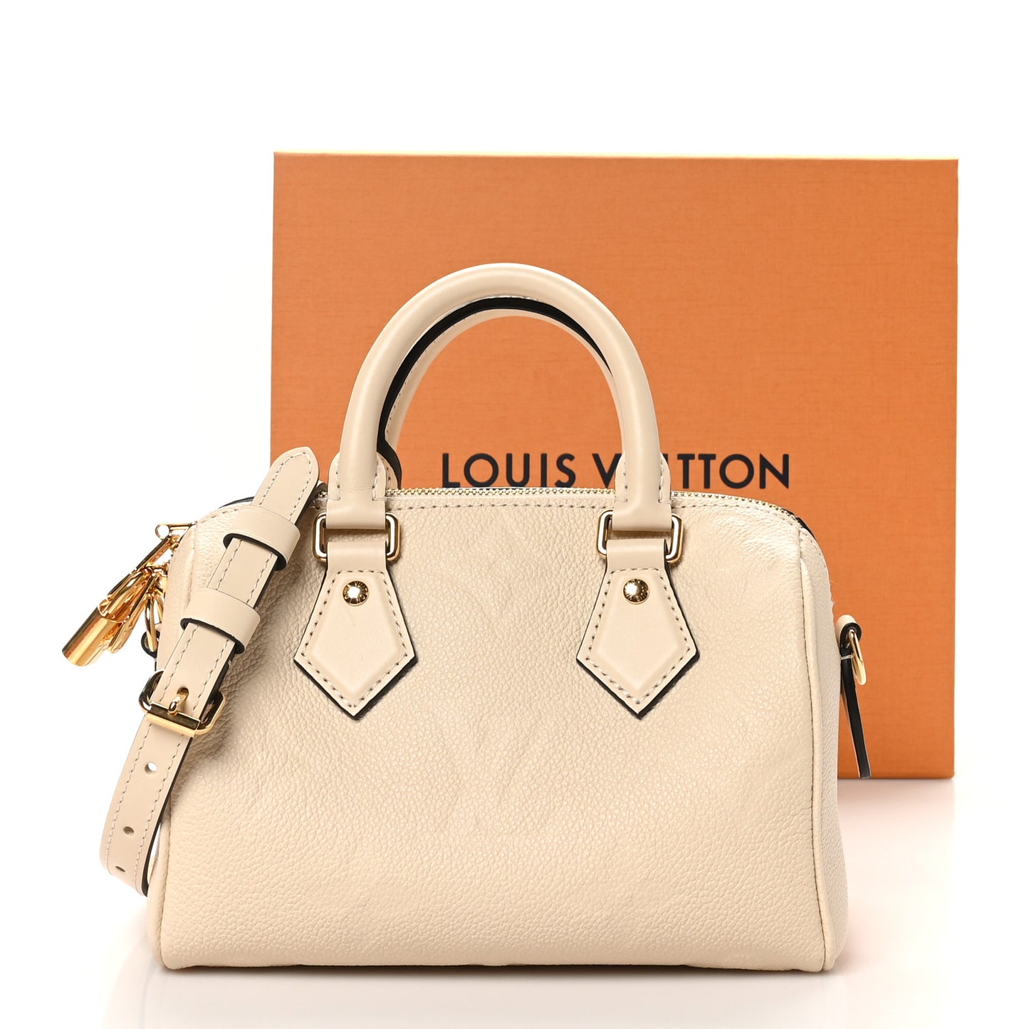 Empreinte Monogram Giant Speedy Bandouliere 20 Creme