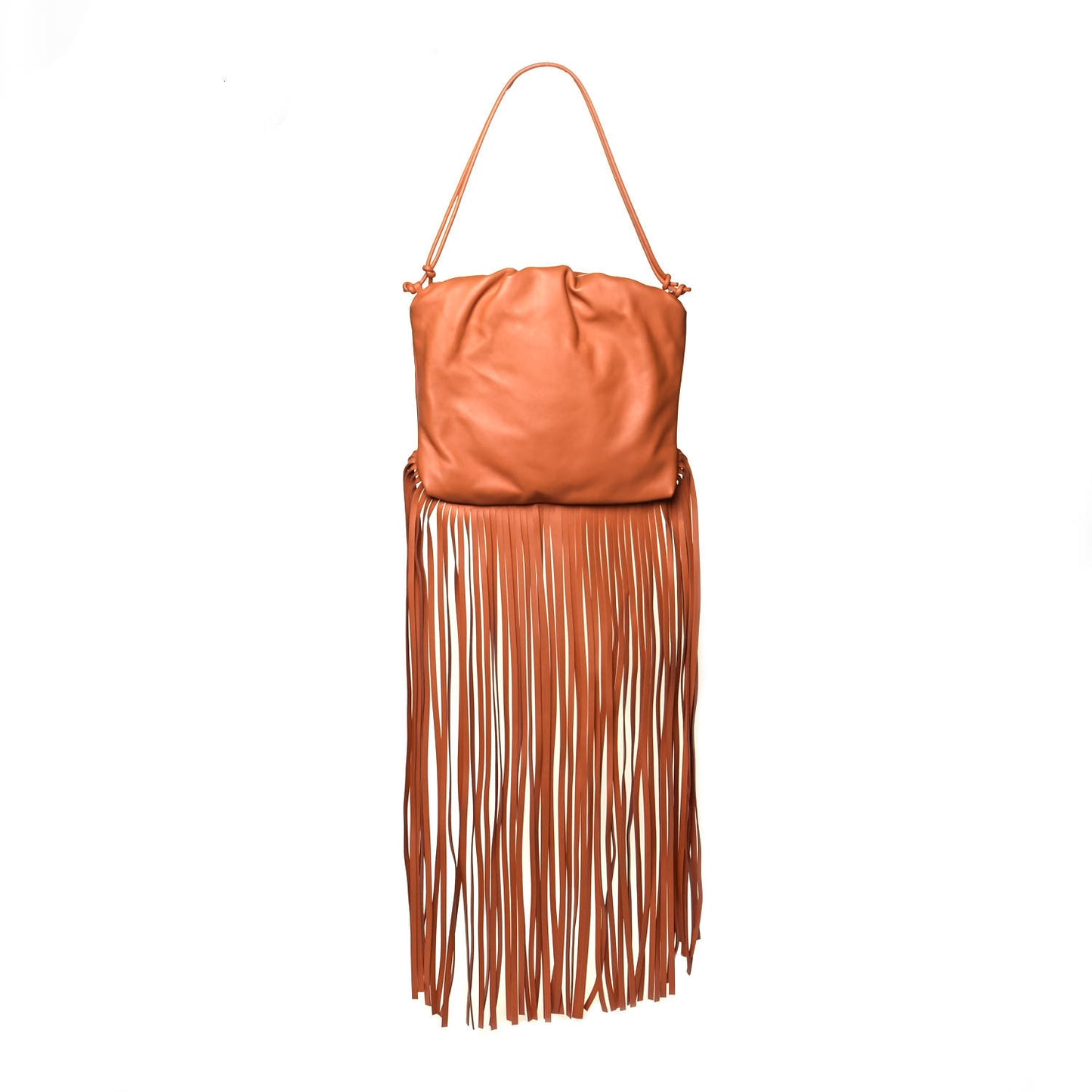 Nappa The Fringe Pouch Shoulder Bag Clay