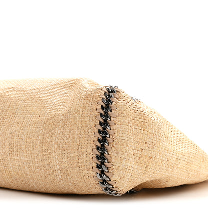 Stella McCartney Woven Raffia Falabella Tote Bag Natural 10 of 10
