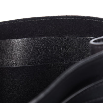Celine Smooth Calfskin Long Strap Big Bucket Bag Black 6 of 12