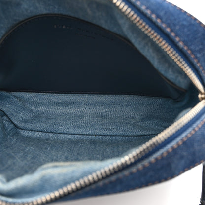 Stella McCartney Eco Alter Denim Logo Small Camera Bag Orion Blue 5 of 13