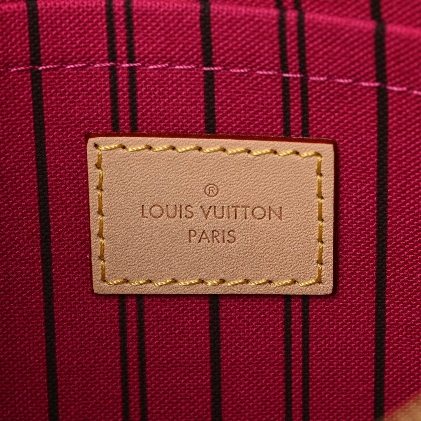 Monogram Neverfull MM GM Pochette Pivoine