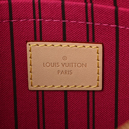 Louis Vuitton Monogram Neverfull MM GM Pochette Pivoine 6 of 6