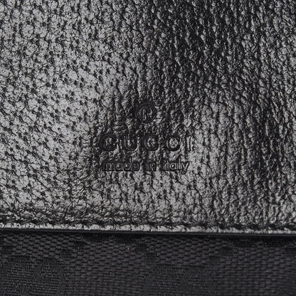 Gucci GG Monogram Double Pocket Belt Bag Black 6 of 8