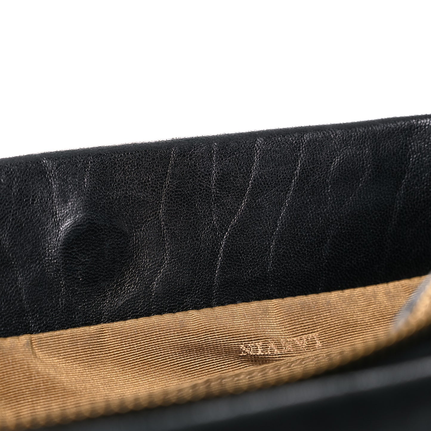 Lambskin Quilted Small Sugar Shoulder Bag Black