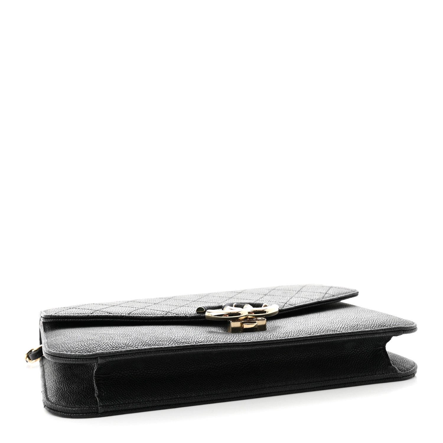 Chanel Grained Calfskin Quilted Cuba Flap Black 4 of 10
