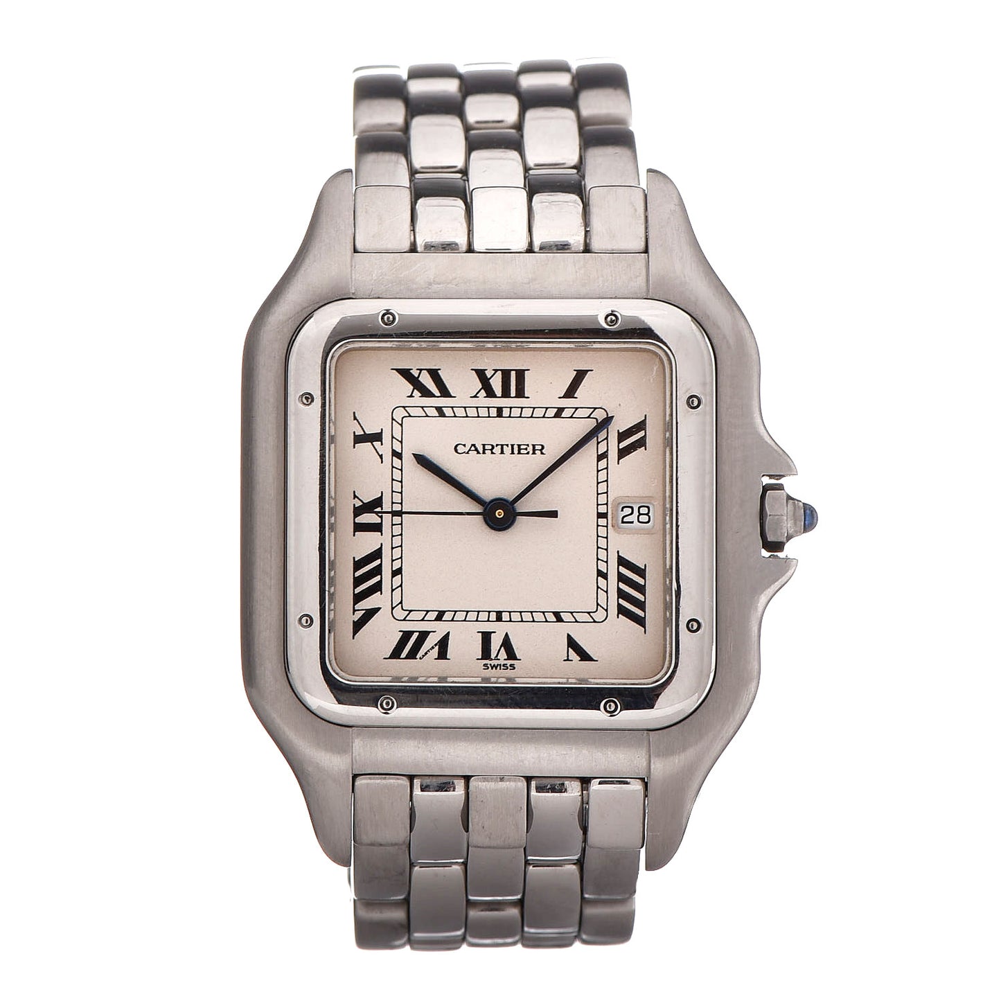 Stainless Steel 29mm Panthere Quartz Watch