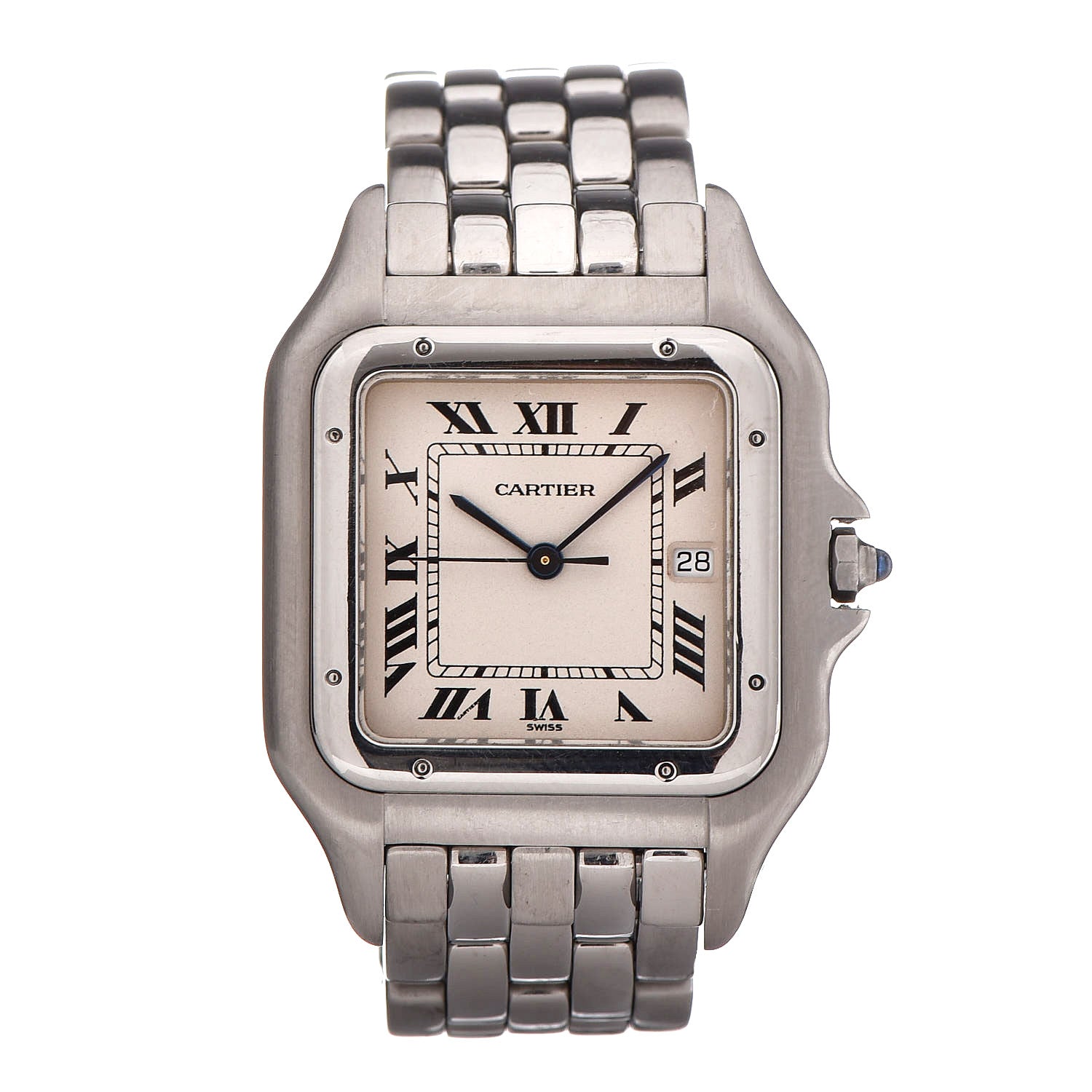 Cartier Stainless Steel 29mm Panthere Quartz Watch 1 of 5