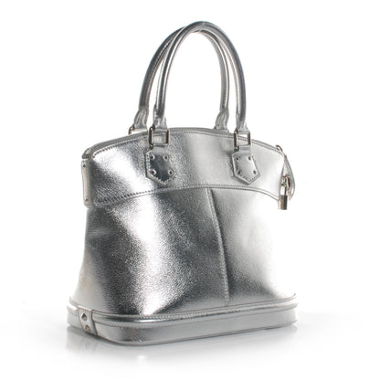 Louis Vuitton Suhali Lockit PM Silver 3 of 9