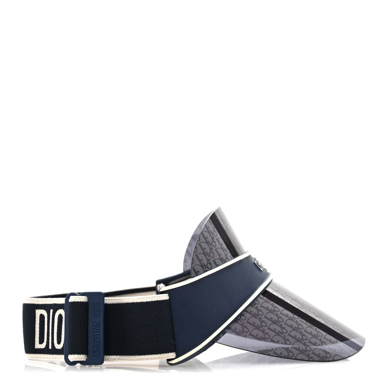Christian Dior Oblique DiorClub V1U Sun Visor Blue 5 of 11