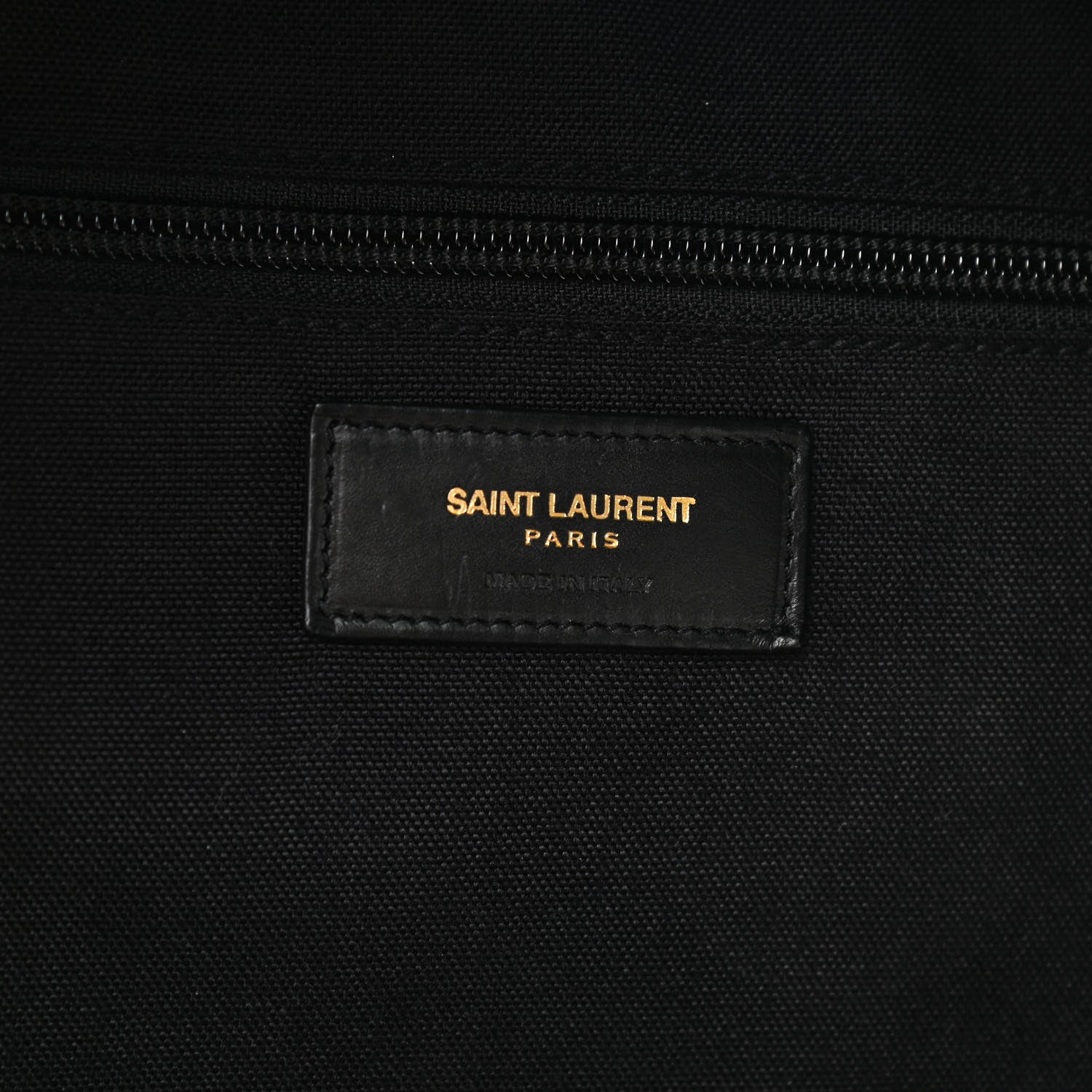 Saint Laurent Canvas Skull Print City Backpack Black 6 of 10