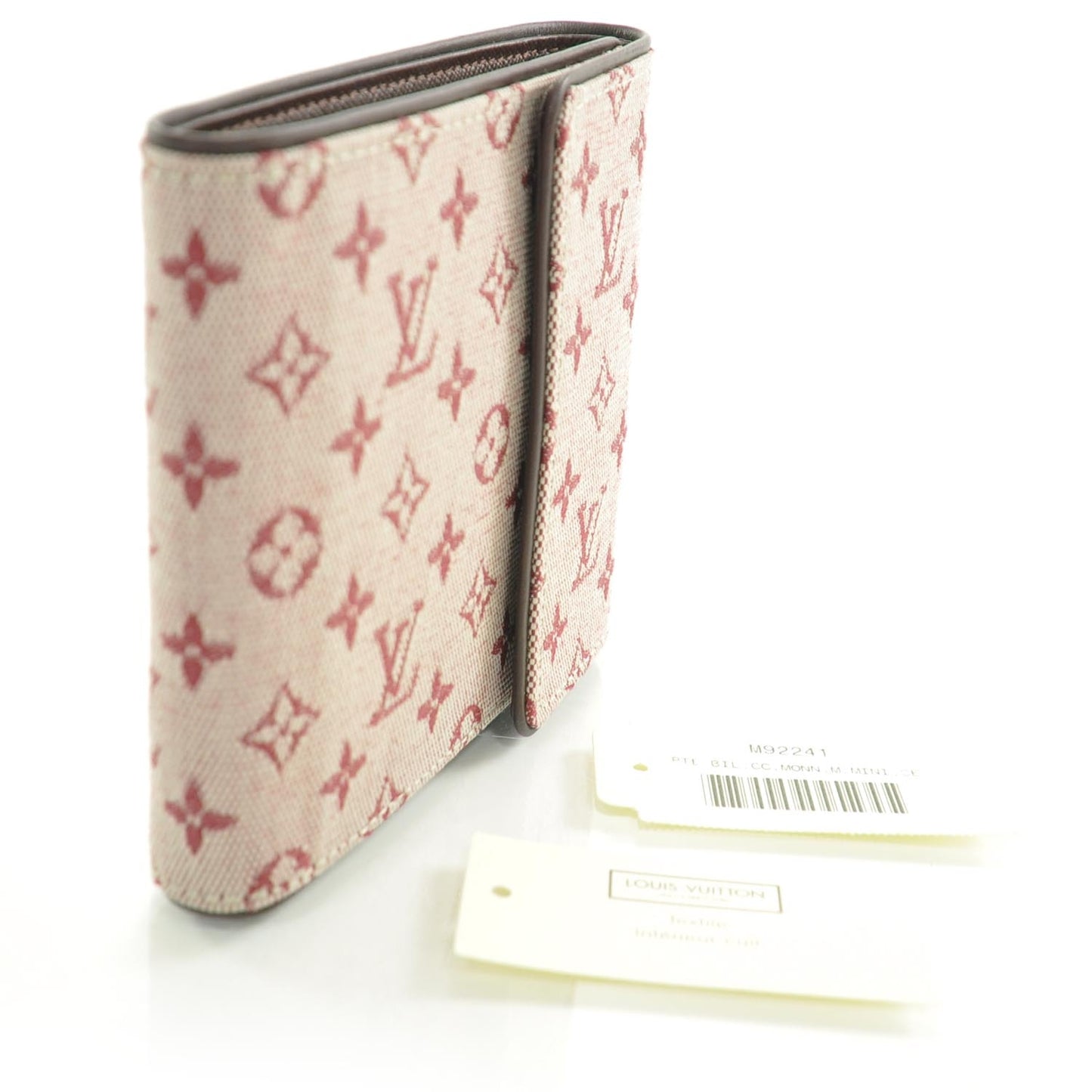 Mini Monogram Compact Wallet Cherry