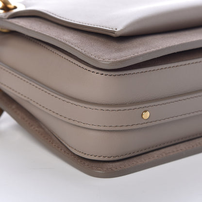 Chloe Calfskin Suede Small Roy Bag Motty Grey 10 of 12