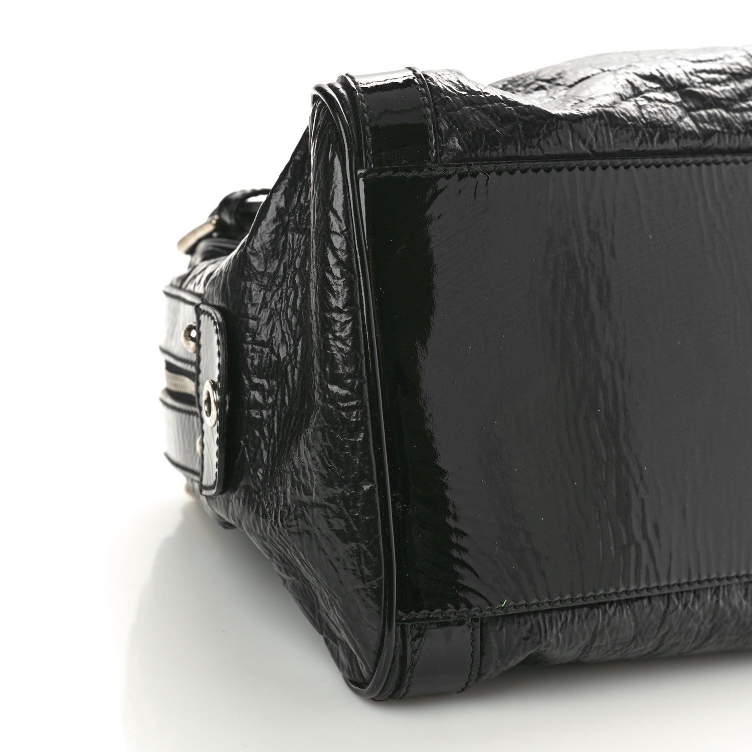 Dolce & Gabbana Naplak Vernice Miss Easy Way Boston Bag Black 9 of 10