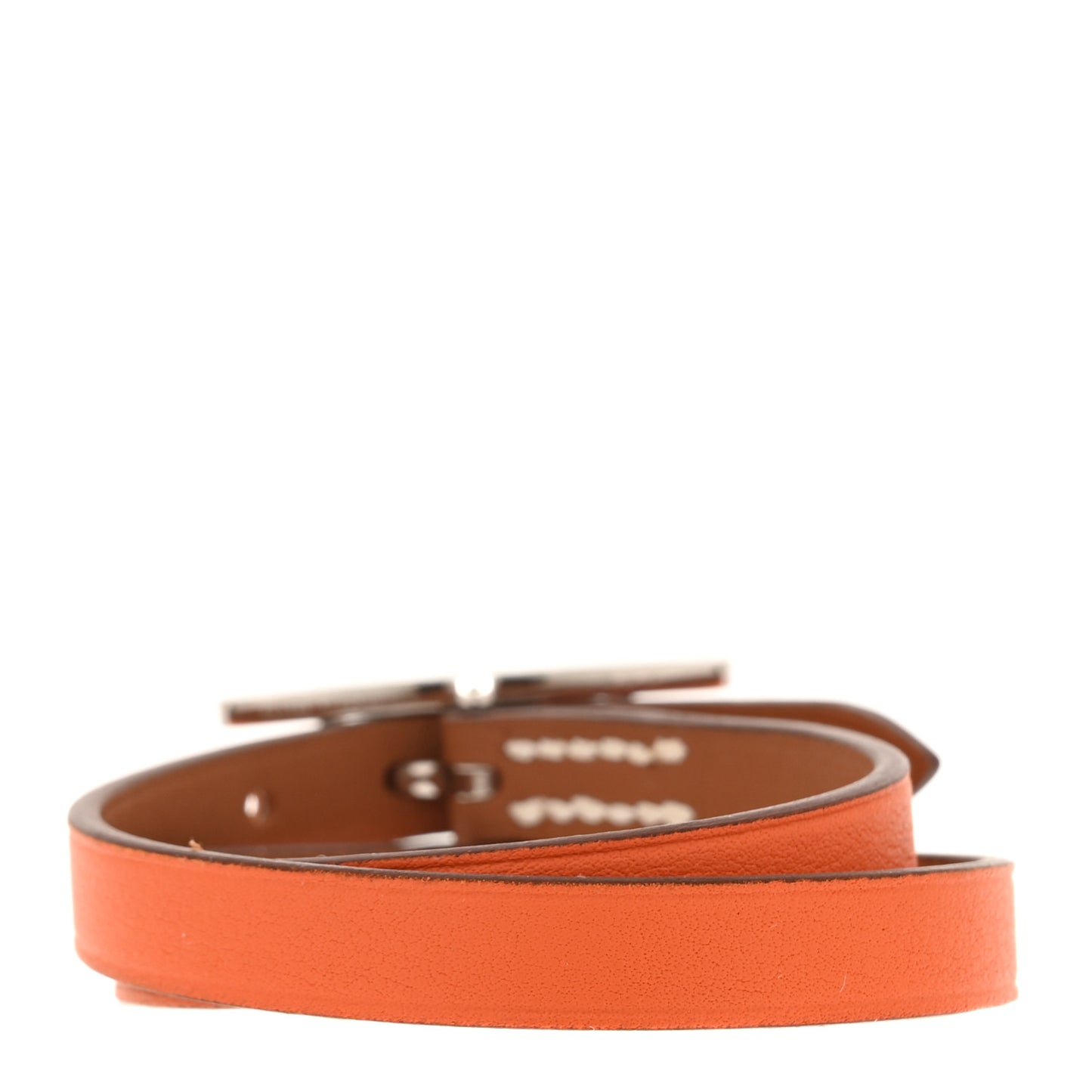 Swift Hapi 3 MM Triple Tour Wrap Bracelet Orange Poppy