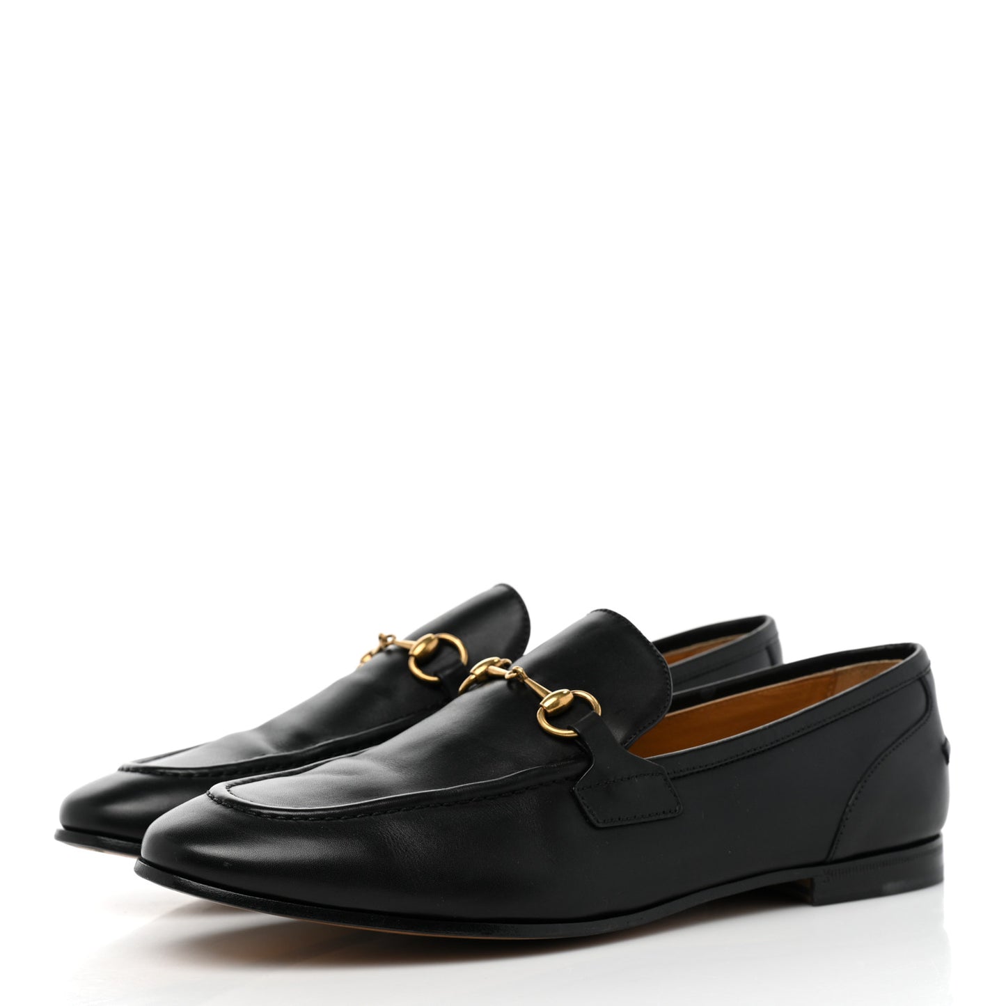 Calfskin Womens Jordaan Loafers 40.5 Black