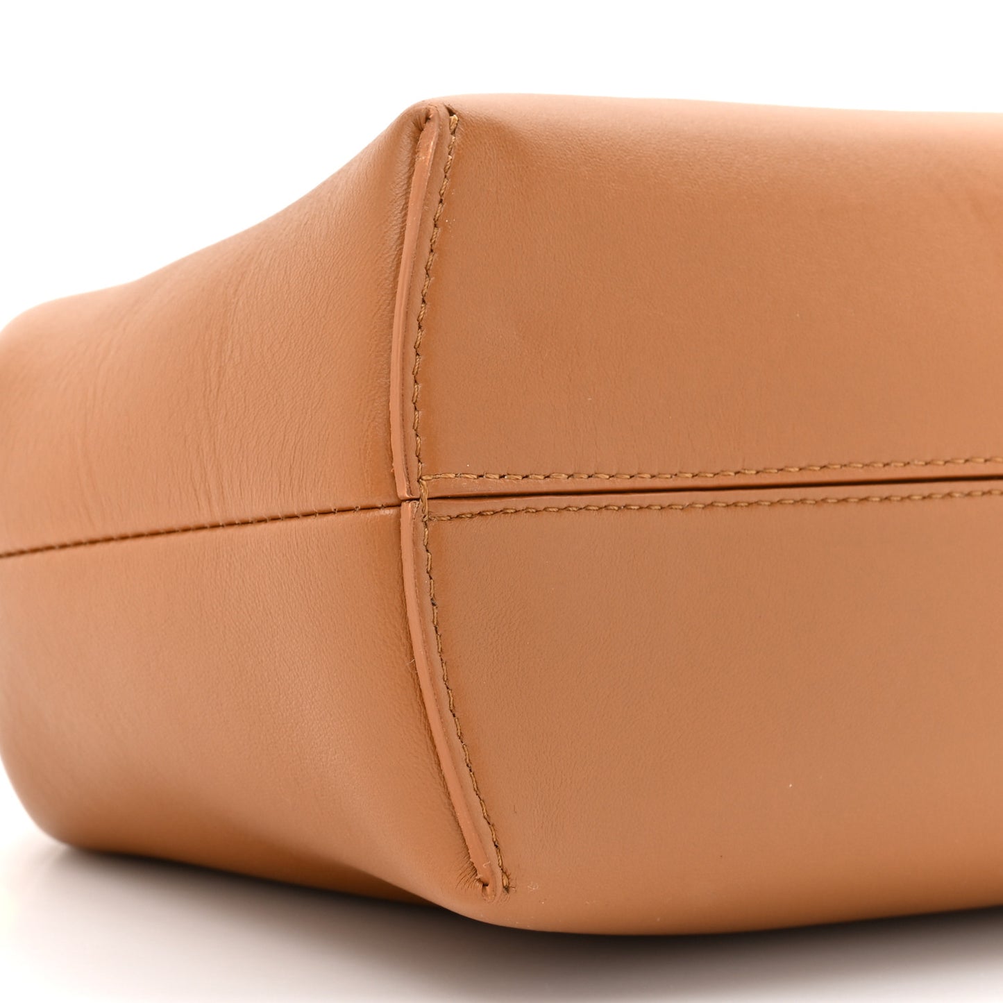 Shiny Nappa Medium Fendi First Caramello