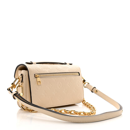 Louis Vuitton Empreinte Pochette Metis East West Cream 3 of 9