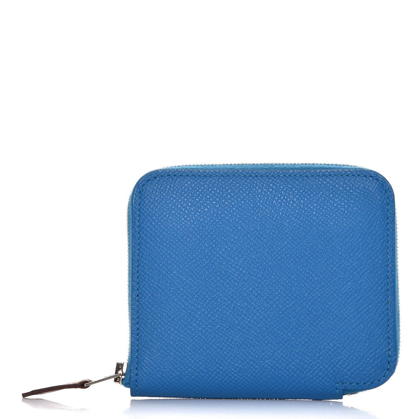 Epsom Silk'In Compact Wallet Bleu Zanzibar