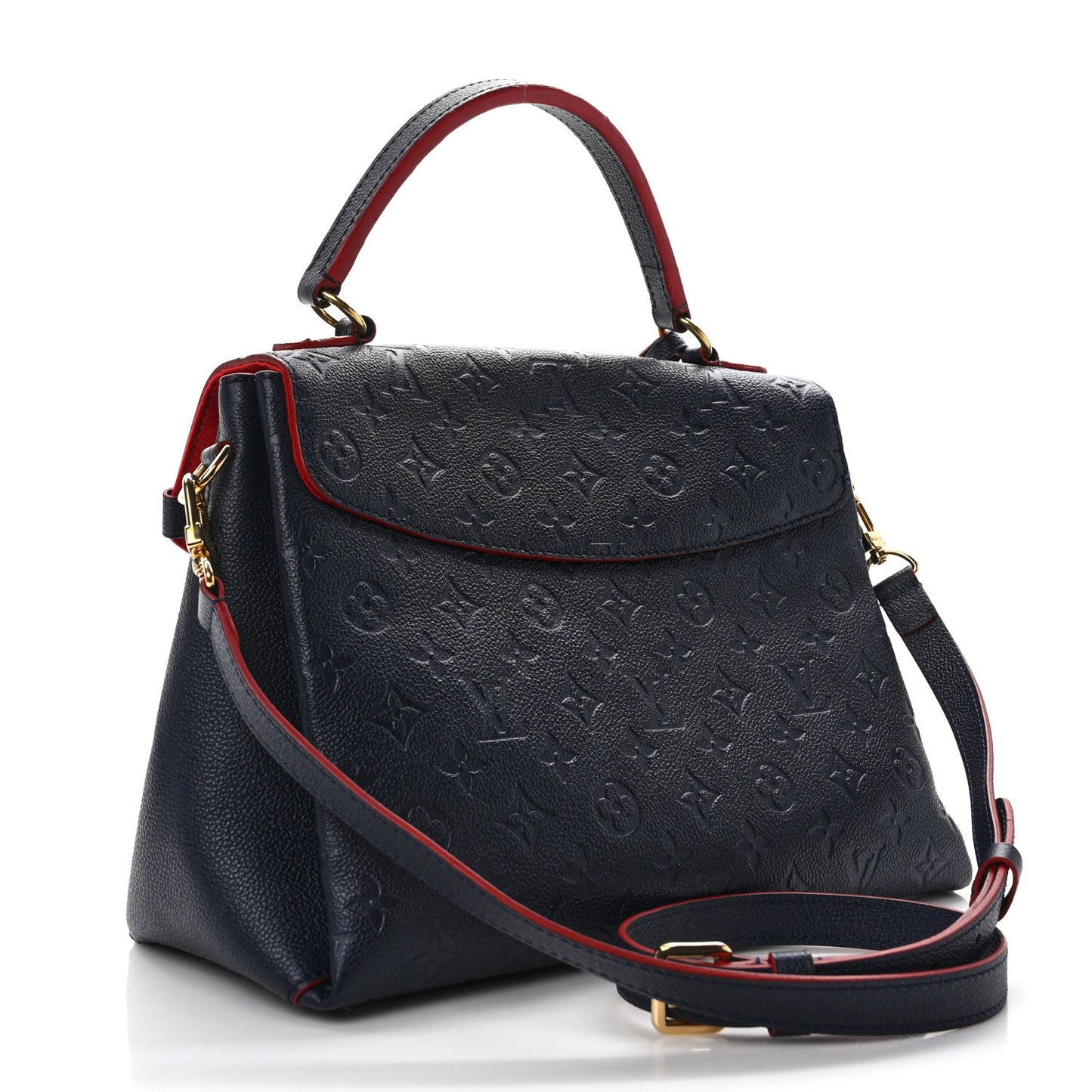 Empreinte Georges MM Marine Rouge