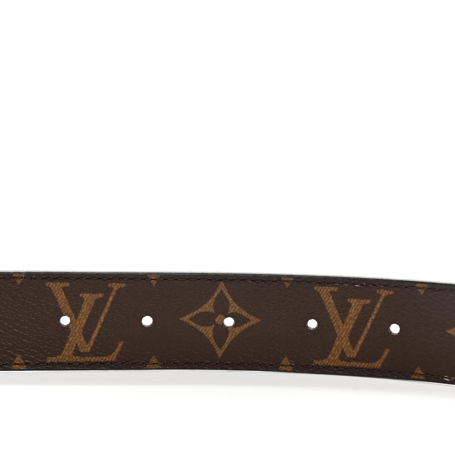 Monogram Calfskin 30mm LV Initiales Reversible Belt 85 34 Red