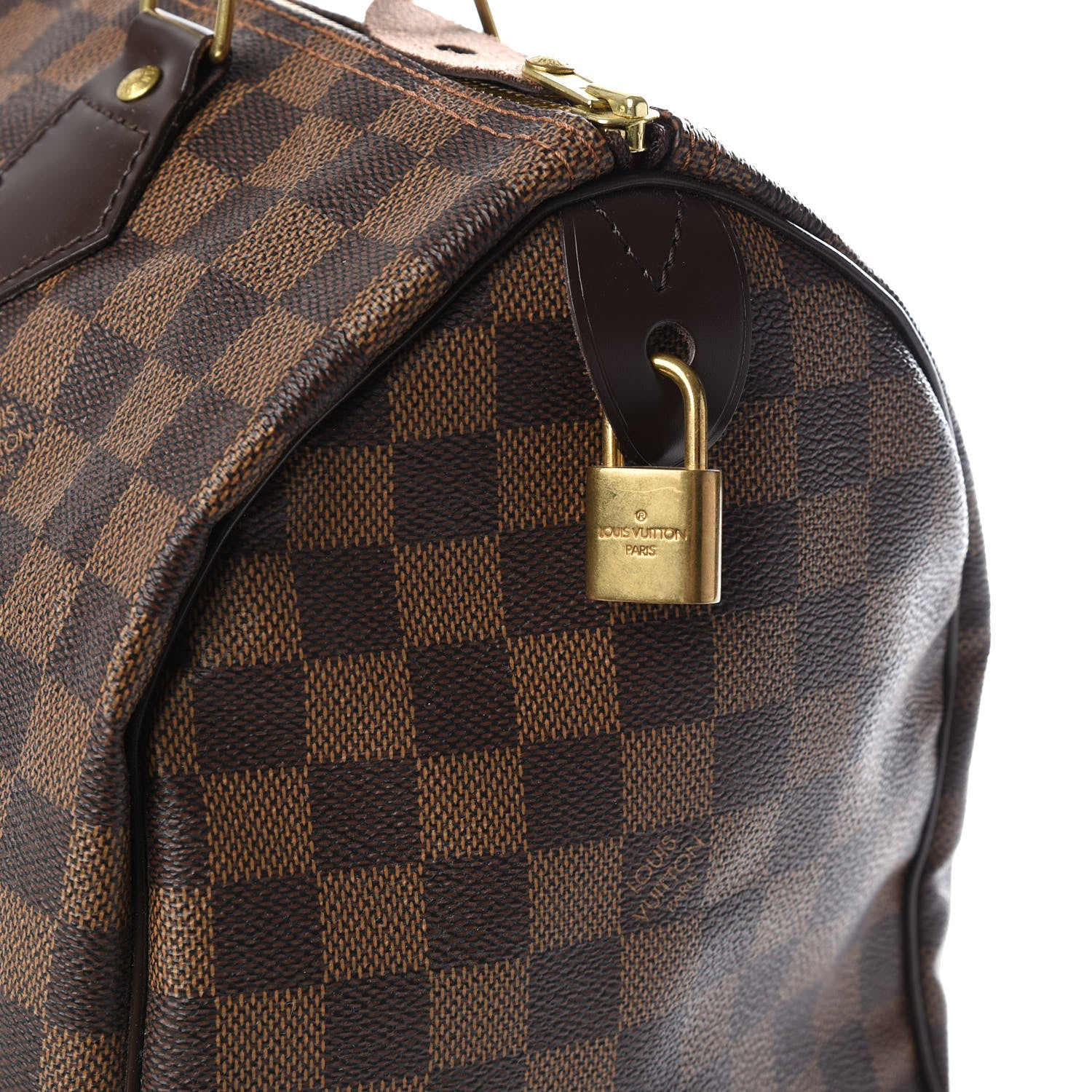 Louis Vuitton Damier Ebene Speedy 30 11 of 12
