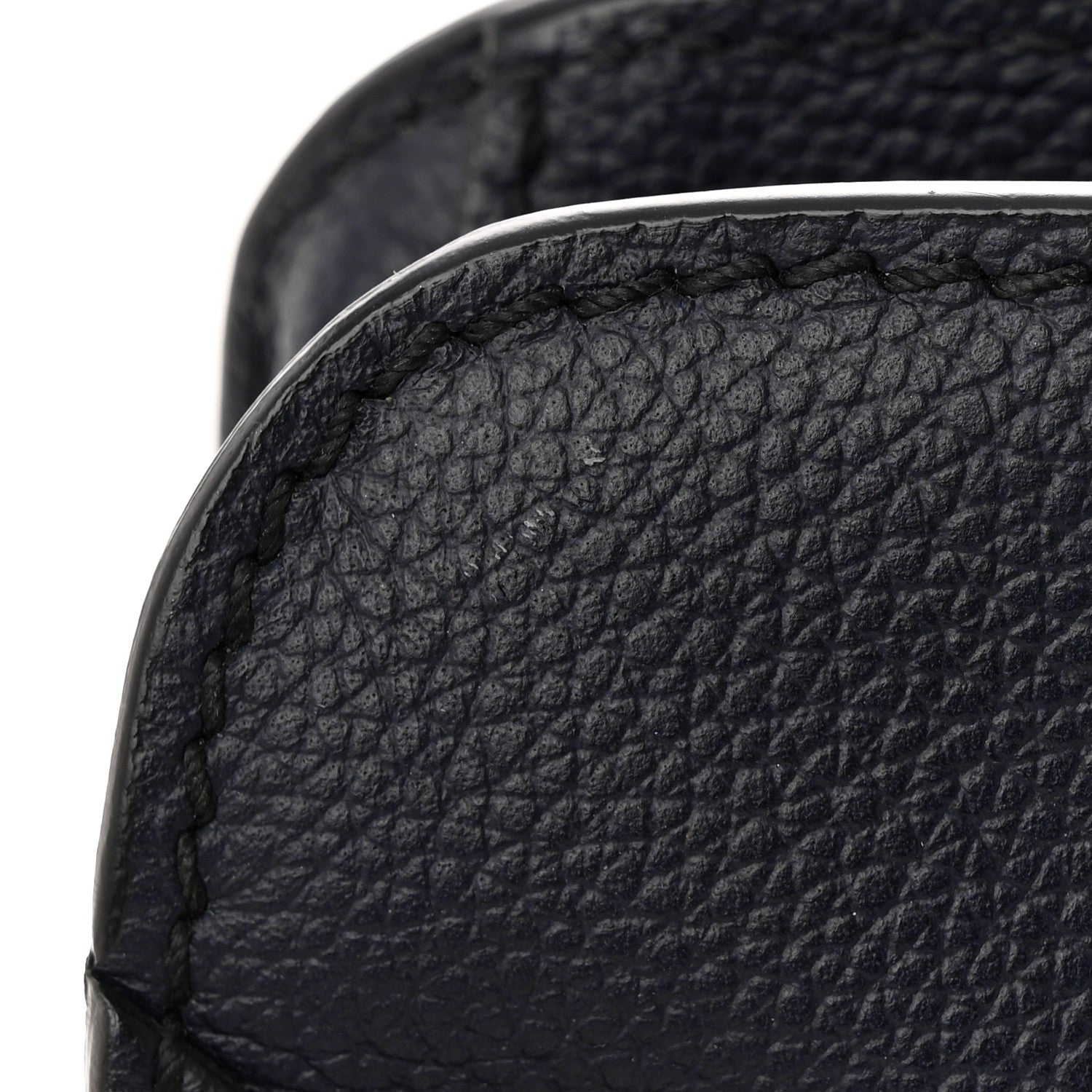 Alexander McQueen Pebbled Calfskin Small Skull Padlock Zip Around Tote Navy 11 of 11