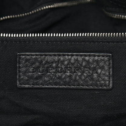 Burberry Calfskin Studded Medium Susanna Hobo Black 6 of 17