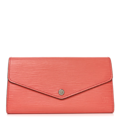 Louis Vuitton Epi Sarah Wallet NM Freesia 1 of 6