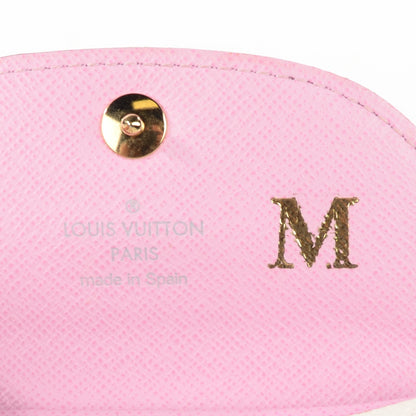 Louis Vuitton Monogram Multicolor Business Card Holder White Litchi 6 of 7
