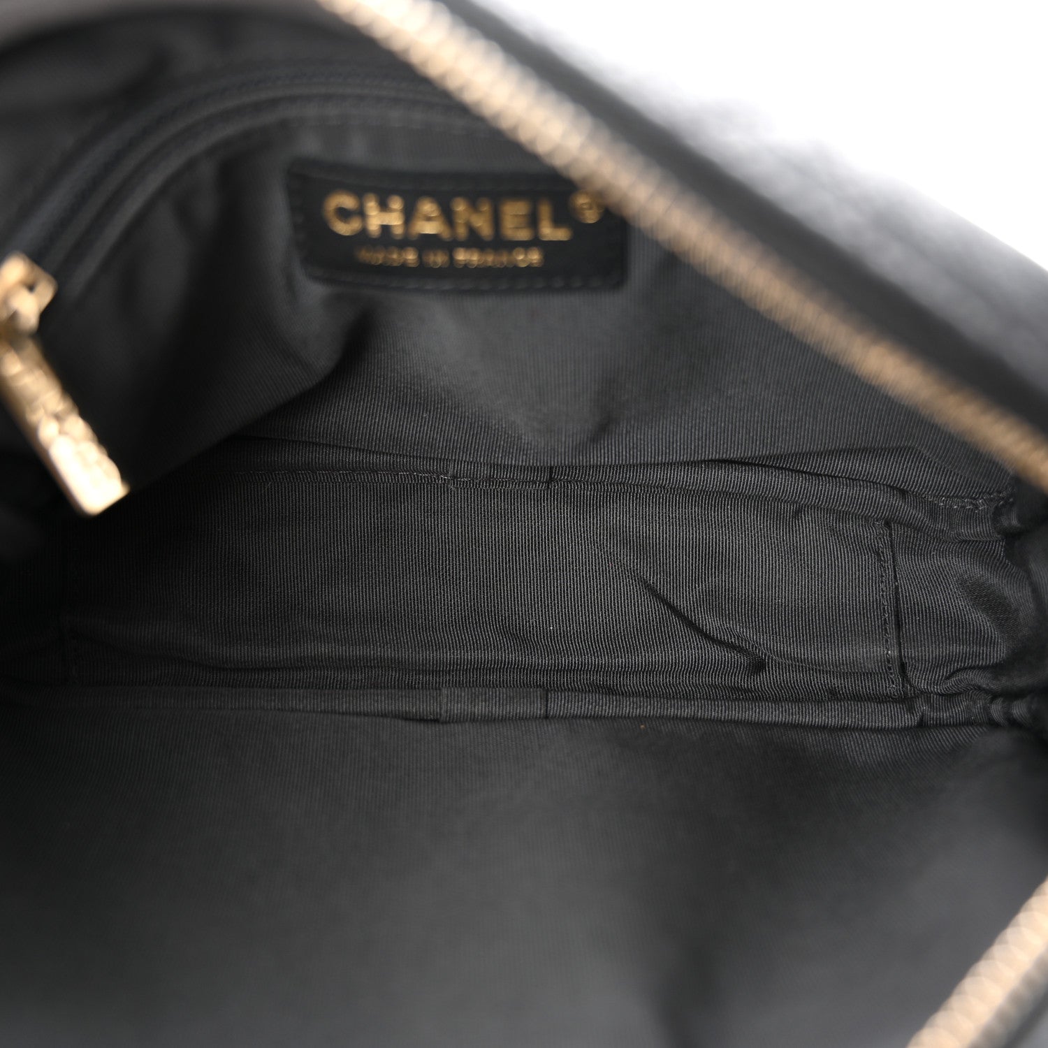 Chanel Iridescent Caviar Quilted Small Coco Tassel Camera Case Black 5 of 11