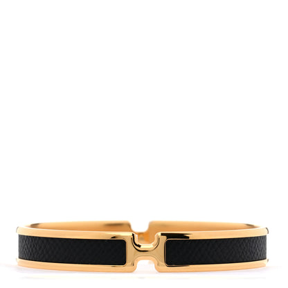 Hermes Epsom Olympe Bracelet Black 1 of 5