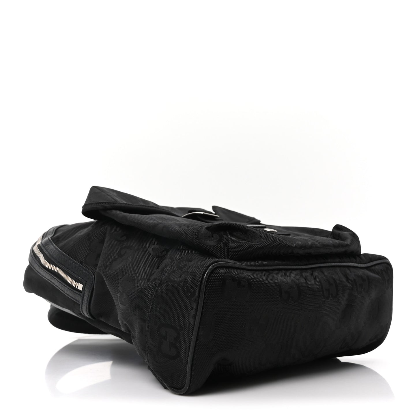 Econyl Nylon Monogram Off The Grid Backpack Black