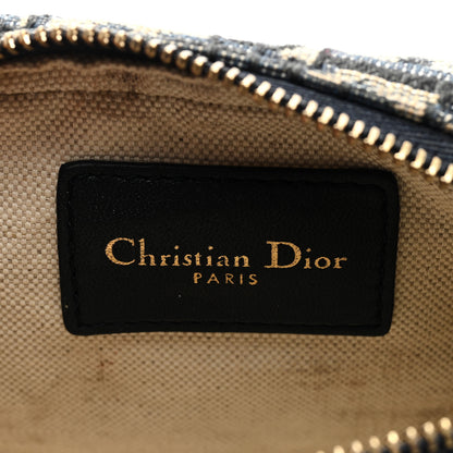 Christian Dior Oblique Belt Pouch Blue 6 of 9