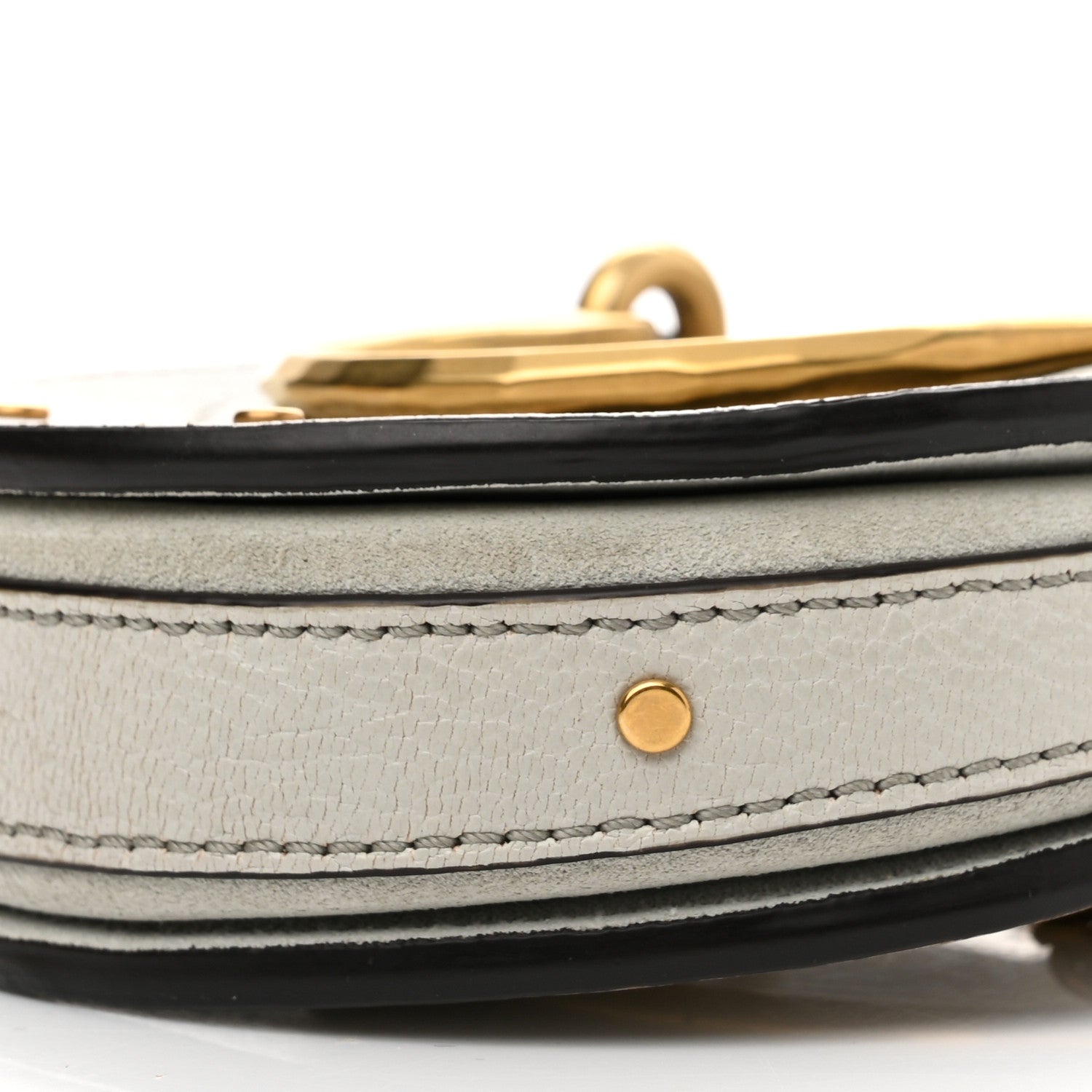 Chloe Goatskin Suede Mini Pixie Bag Motty Grey 8 of 8