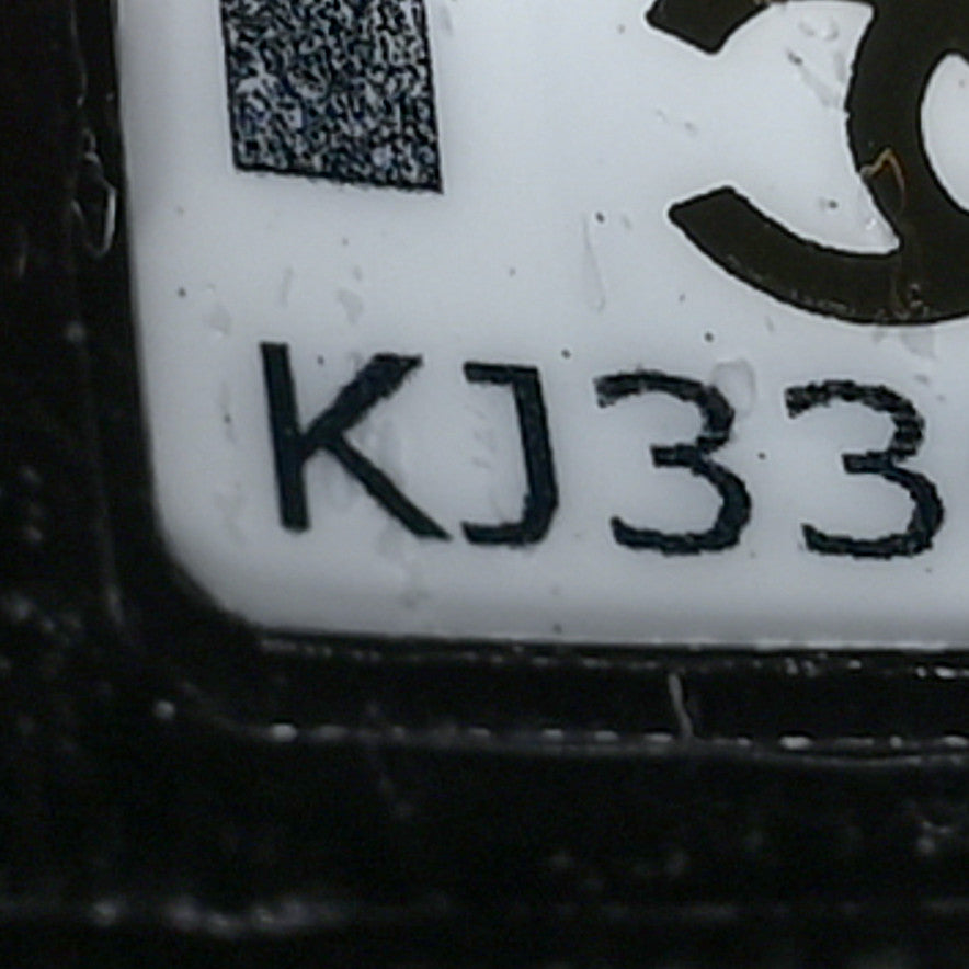 Chanel Caviar Quilted Studded CC Small Cosmetic Case Black 7 of 8