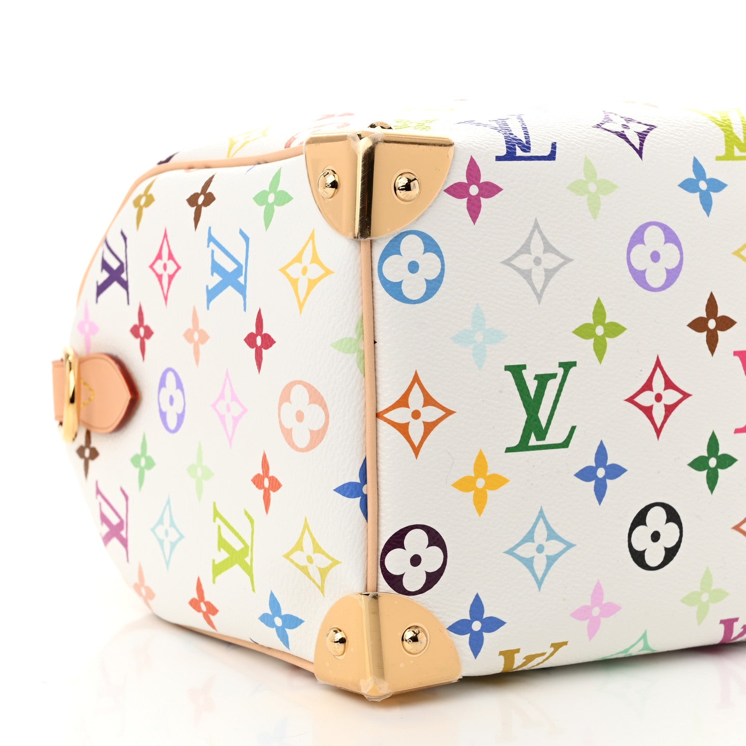 Louis Vuitton LV X TM Monogram Multicolor Speedy Bandouliere 25 White 8 of 9