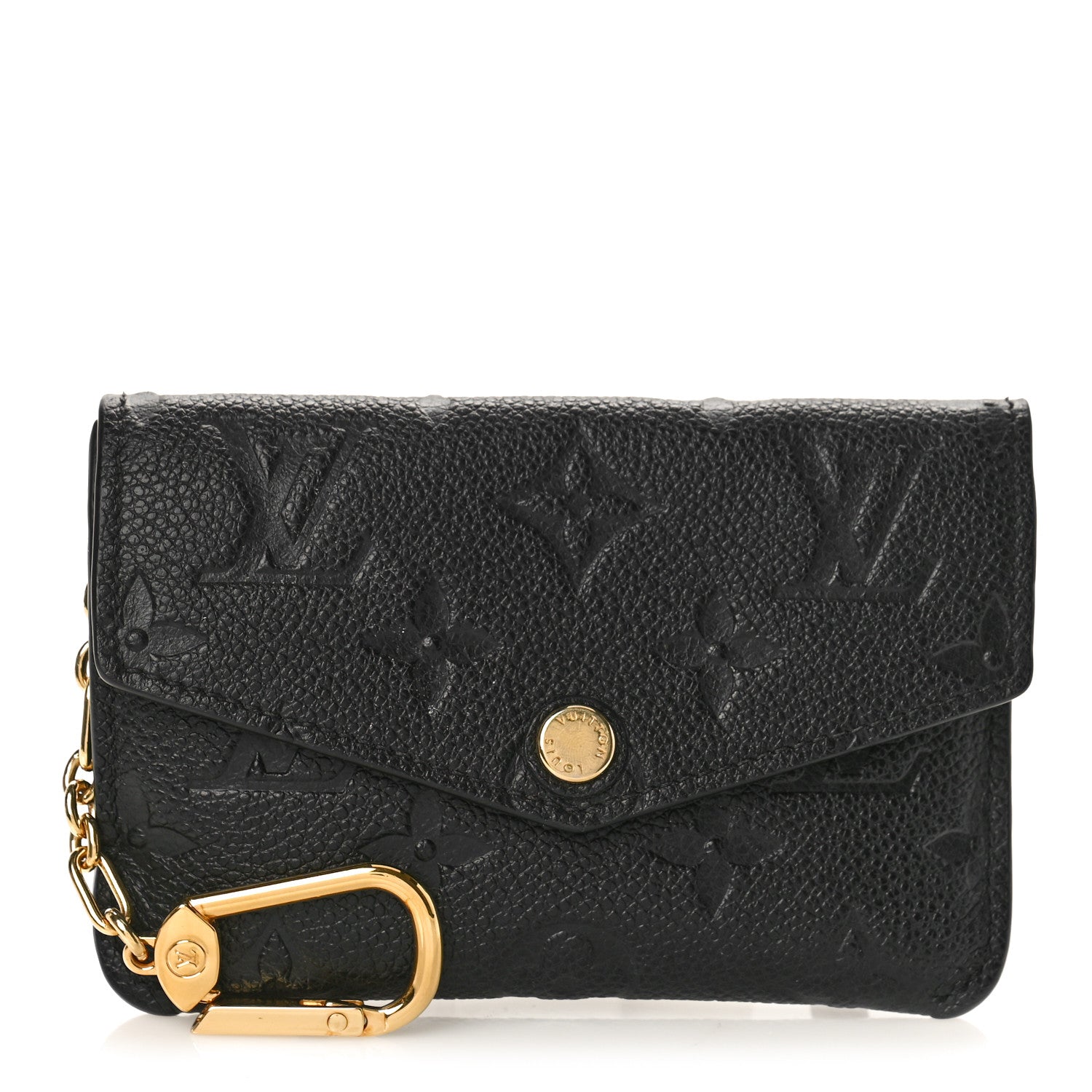 Louis Vuitton Empreinte Key Pouch Black 1 of 8