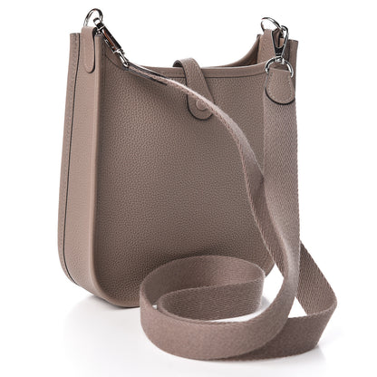 Hermes Taurillon Maurice Evelyne TPM Gris Asphalt 3 of 11
