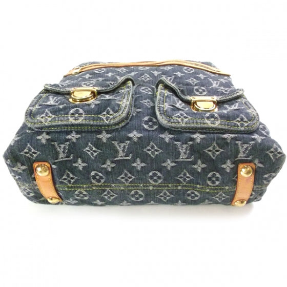 Louis Vuitton Denim Baggy GM Blue 4 of 11