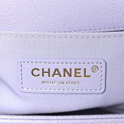 Chanel Caviar Quilted Small Boy Flap Light Purple 7 of 9