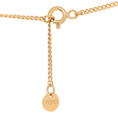 Fendi Metal Necklace Gold 6 of 7