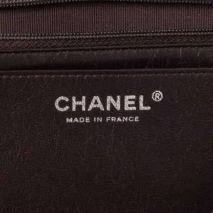 Chanel Caviar Jumbo Flap Dark Brown 7 of 10