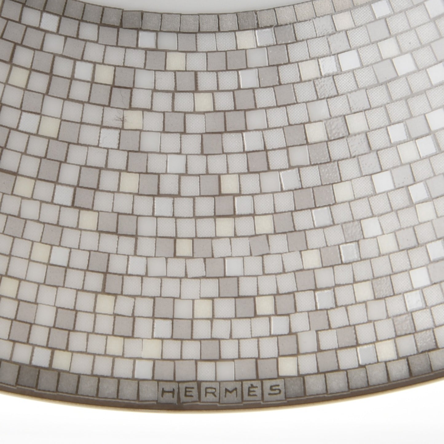 Porcelain Mosaique Au 24 Breakfast Cup And Saucer Set Of 2 Platine