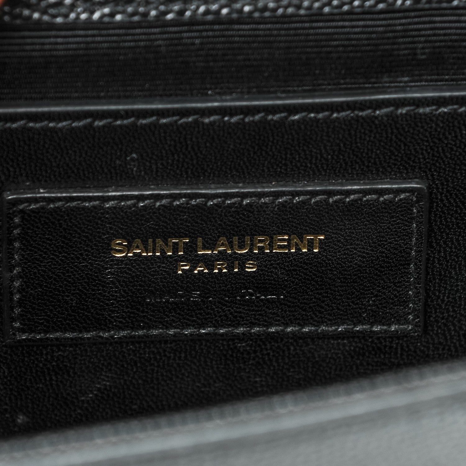Saint Laurent Grain De Poudre Small Monogram Kate Satchel Black 7 of 7