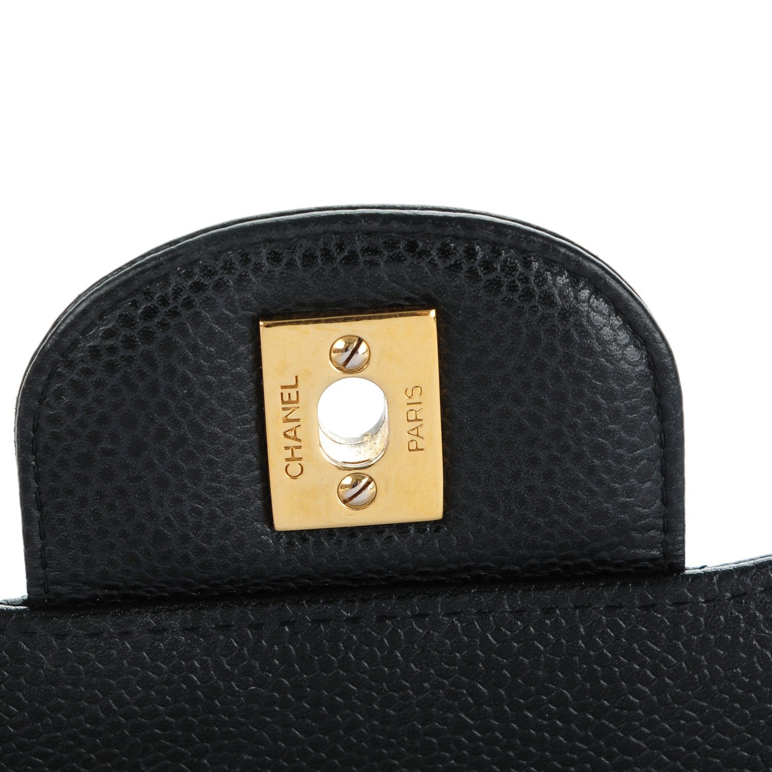 Chanel Caviar Quilted Jumbo Single Flap Black 5 of 8