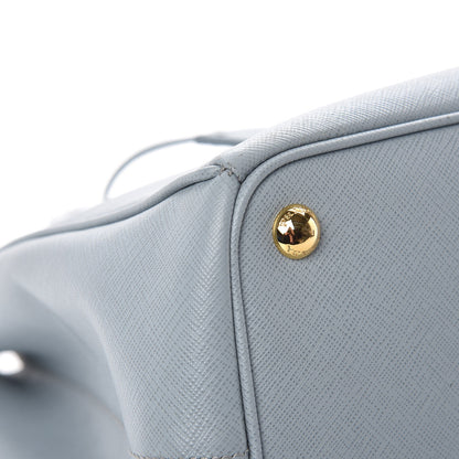 Prada Saffiano Large Galleria Double Zip Tote Lago 8 of 12